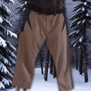 Five CM (5cm) Designer Denim Style Cropped Pants, L